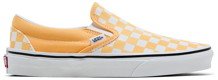 Vans Classic Slip On Checkerboard   Flax