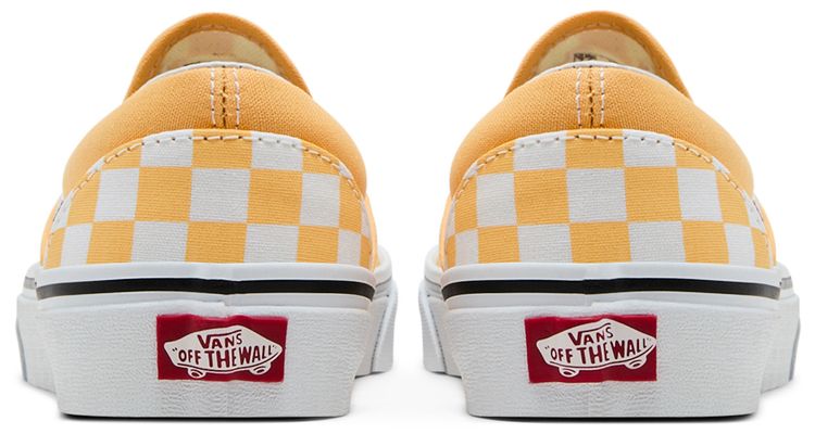 Vans Classic Slip On Checkerboard   Flax
