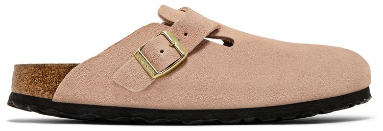 Birkenstock Wmns Boston Suede Leather Light Rose