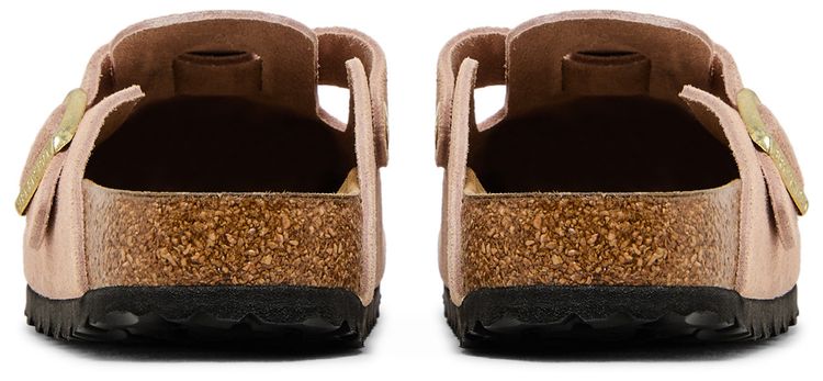 Birkenstock Wmns Boston Suede Leather Light Rose