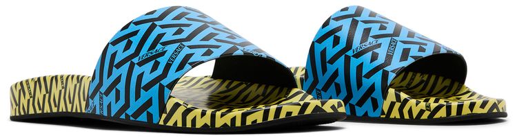 Versace Palazzo Pool Slide La Greca   Pineapple Sky