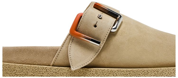 Off White Sponge Clog Beige