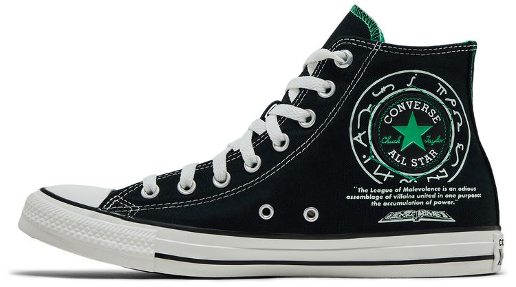 Dungeons Dragons x Converse Chuck Taylor All Star High Black Green
