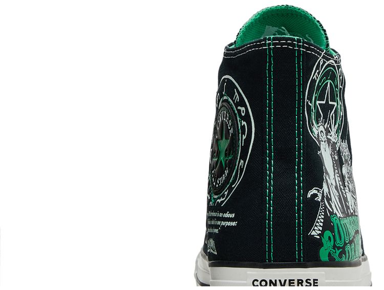 Dungeons Dragons x Converse Chuck Taylor All Star High Black Green