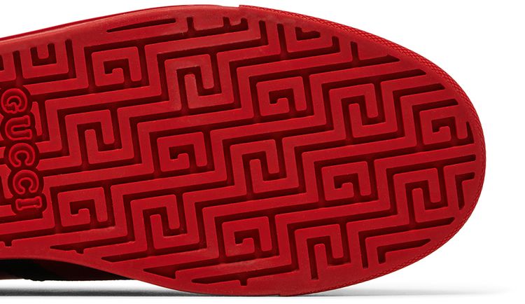 Gucci Ace GG Crystal Canvas   Red