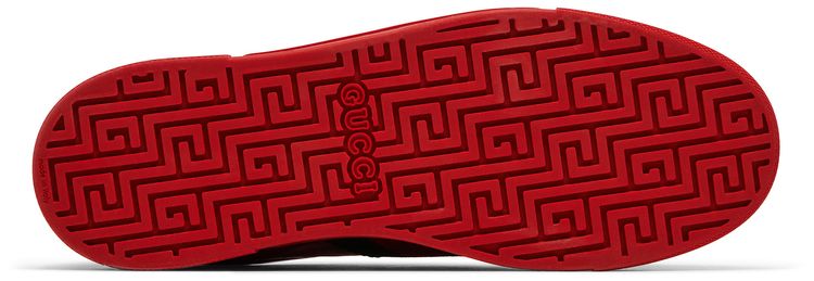 Gucci Ace GG Crystal Canvas   Red