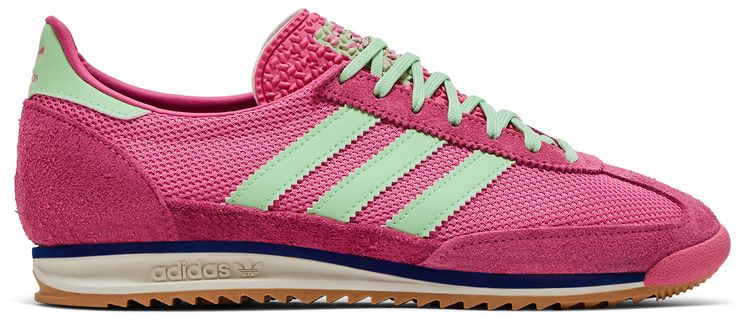 Adidas Wmns SL72 OG Pink Fusion Green Spark