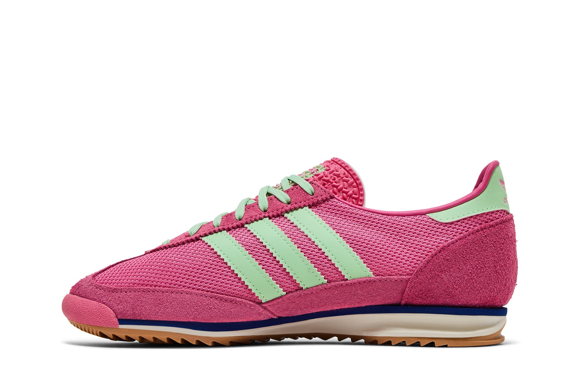 Buy Adidas Wmns SL72 OG 'Pink Fusion Green Spark' - JI1879 | GOAT