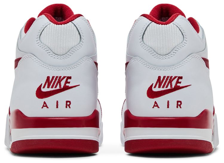 Air Flight 89 OG White Varsity Red