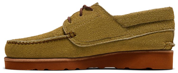 Timberland 3 Eye Classic Wedge Vibram Lace Up Light Beige Suede