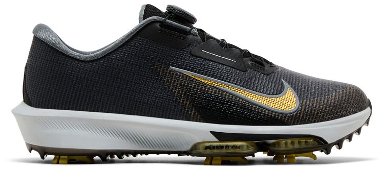 Nike Infinity Tour BOA 2 Golf Wide Black Infinite Gold
