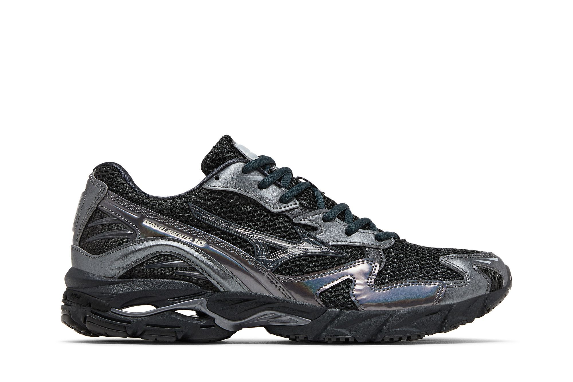 スニーカー MIZUNO Men Sneakers D1GA243108 Black mizuno-wave-rider-blacksand-
