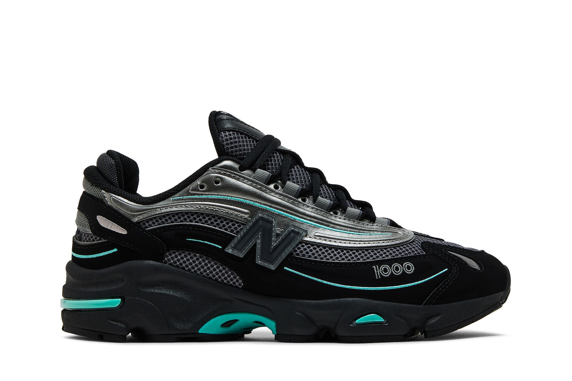Buy New Balance 1000 'Black Teal' JD Exclusive - M1000JR | GOAT