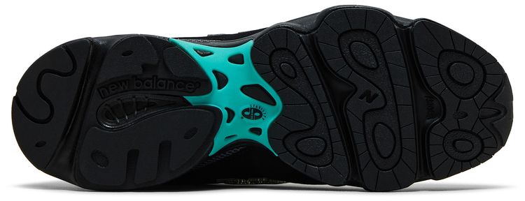 New Balance 1000 Black Teal JD Exclusive