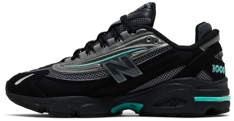 New Balance 1000 Black Teal JD Exclusive