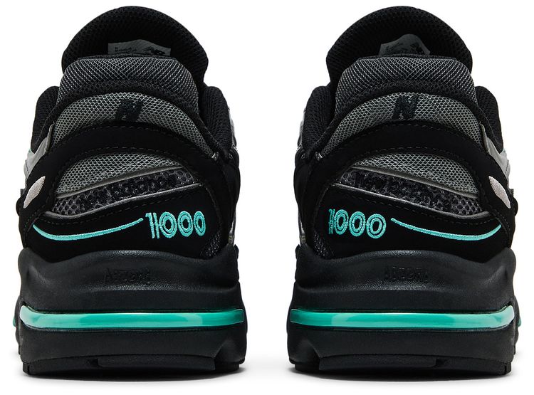 New Balance 1000 Black Teal JD Exclusive