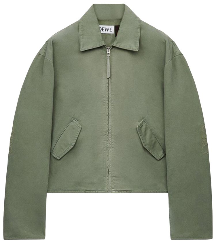Loewe Anagram Jacket Sage