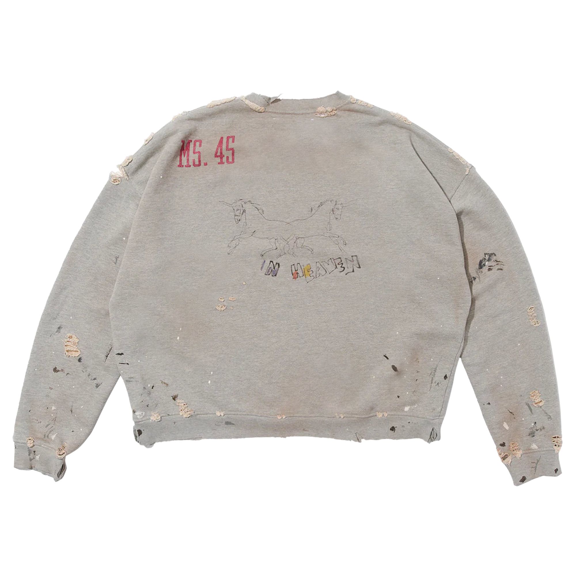 Buy Paly Hollywood Nick St. John Crewneck 'Grey' - 4U001Q1008HTR