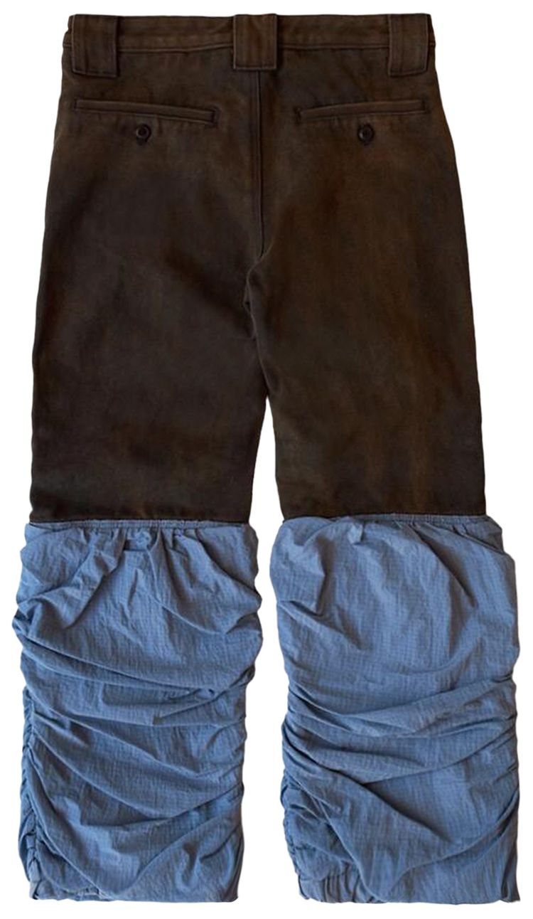 Aris Tatalovich Ruffled Fishing Pants Blue