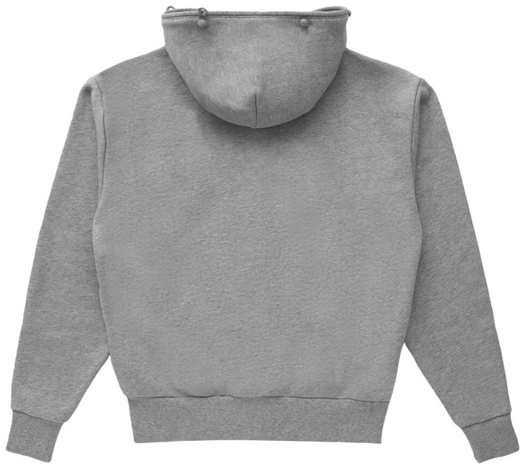 Aris Tatalovich Toggle Closure Hoodie Grey