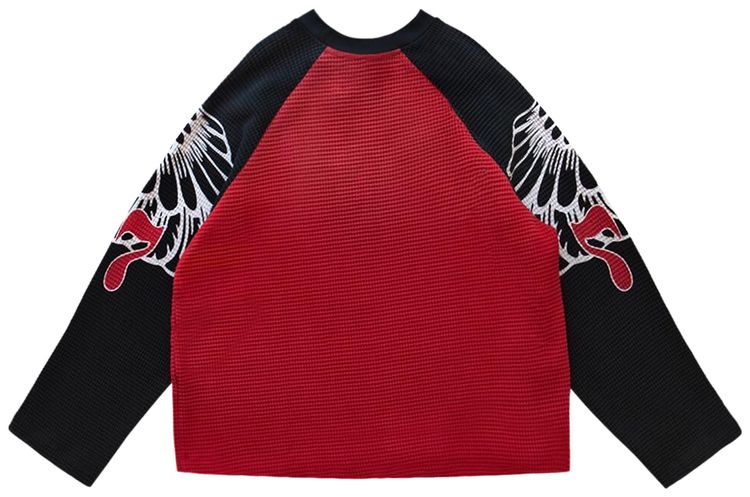 Satoshi Nakamoto Wings Long Sleeve Red