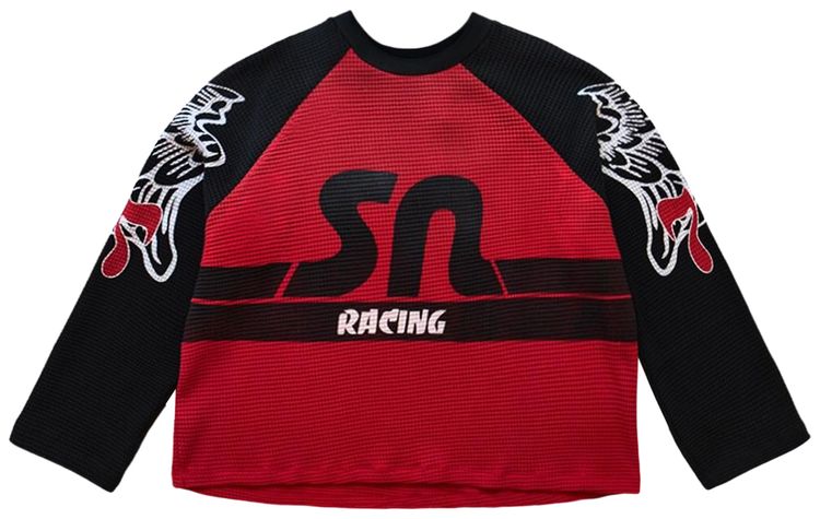 Satoshi Nakamoto Wings Long Sleeve Red