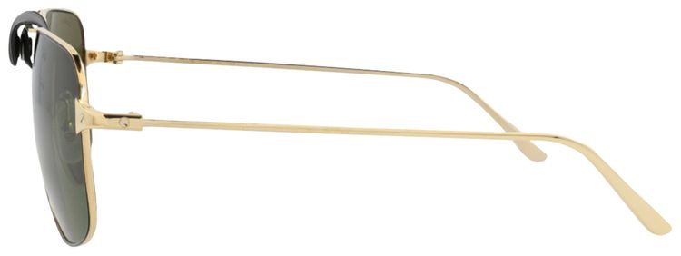 Cartier Aviator Sunglasses Ruthenium Grey