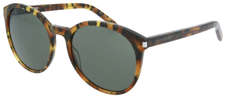 Saint Laurent Round Sunglasses NudeSilver