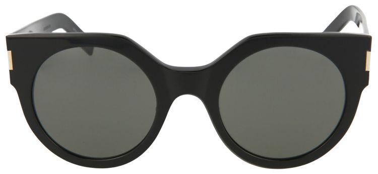 Saint Laurent Round Sunglasses Black