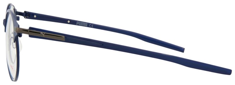 Puma Round Optical Glasses BlueTransparent