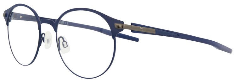Puma Round Optical Glasses BlueTransparent