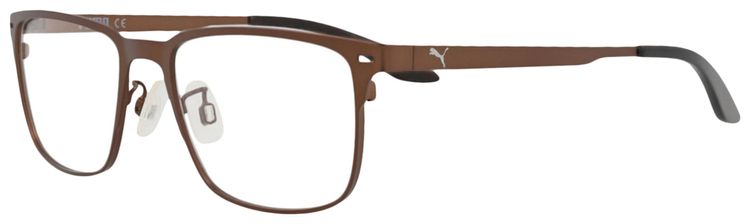 Puma Square Optical Glasses Brown