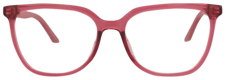 Puma Square Optical Glasses Fuchsia Burgundy