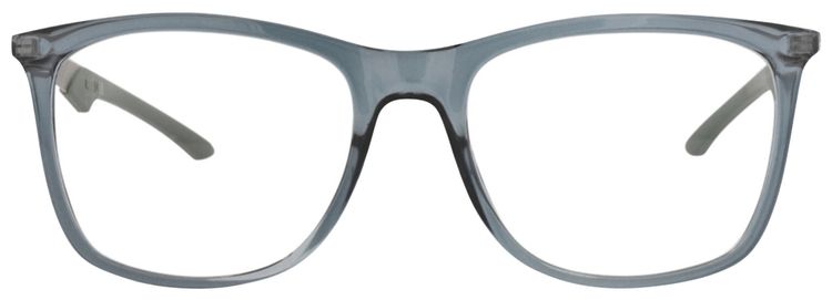 Puma Square Optical Glasses GreenRutheniumTransparent