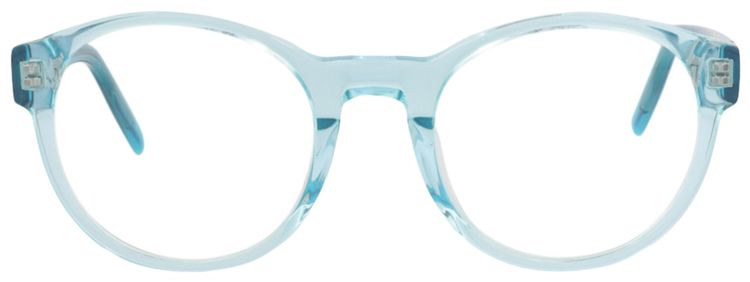 Puma Kids Round Optical Glasses Light BlueBlueTransparent