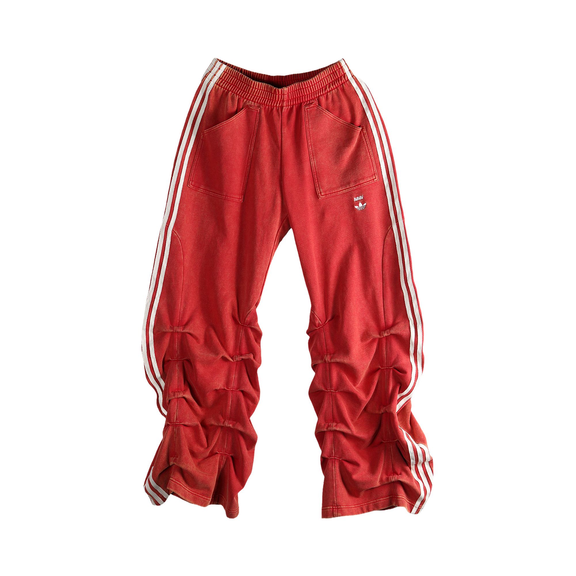 Buy adidas x Avavav Pleated Track Ruched Pant 'Power Red