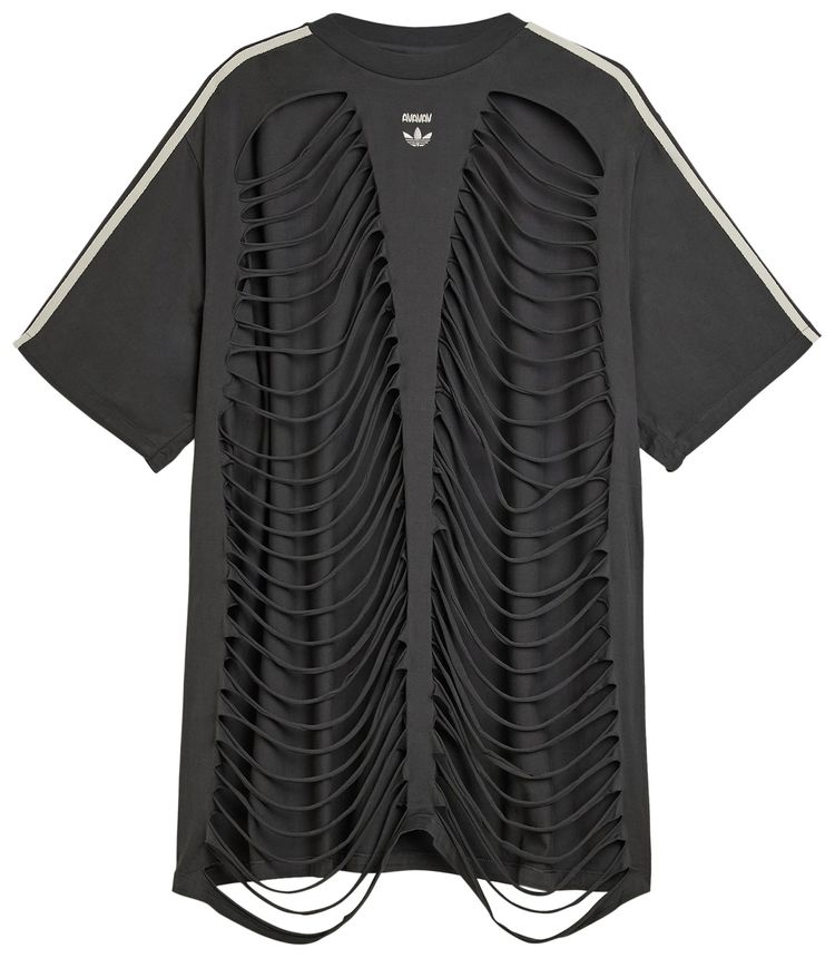adidas x Avavav Cut Out Tee Carbon