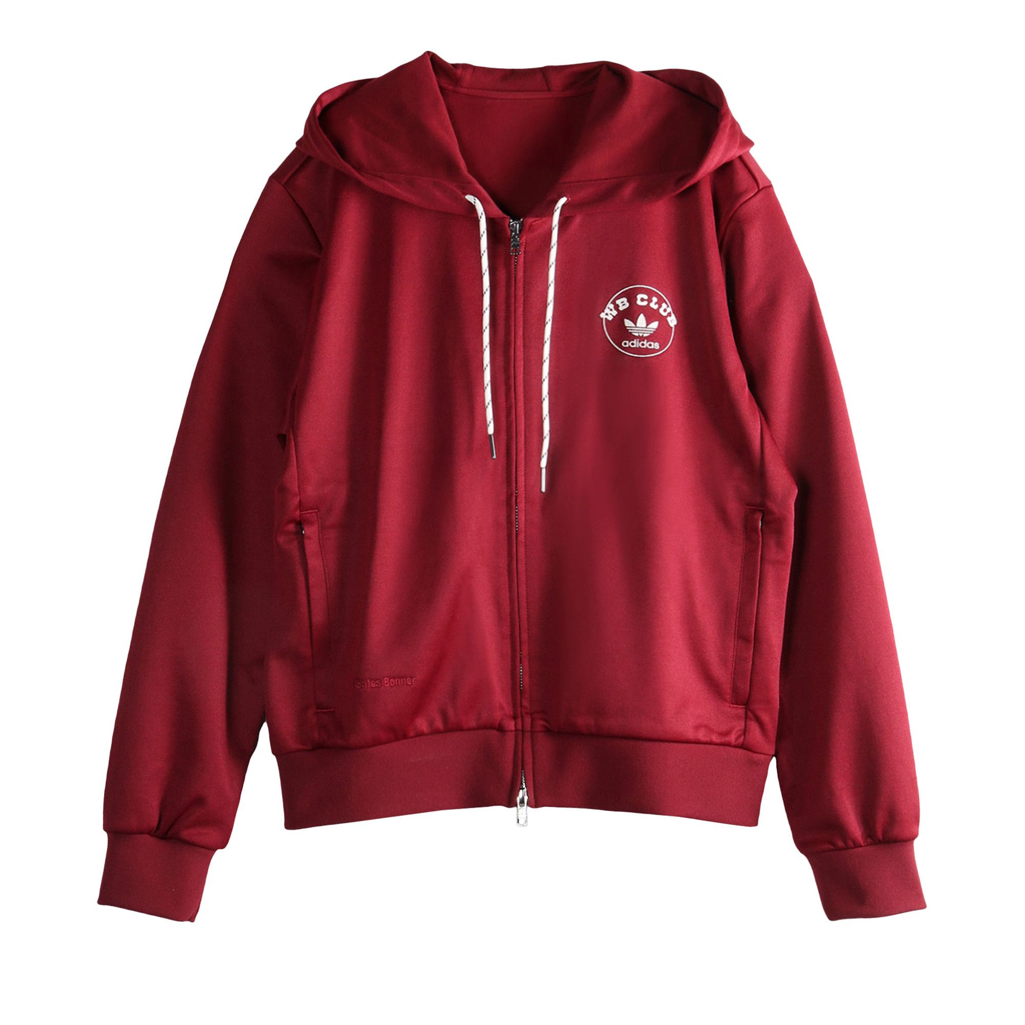 wienners パーカー Buy adidas x Wales Bonner Track Hoodie 'Collegiate Burgundy