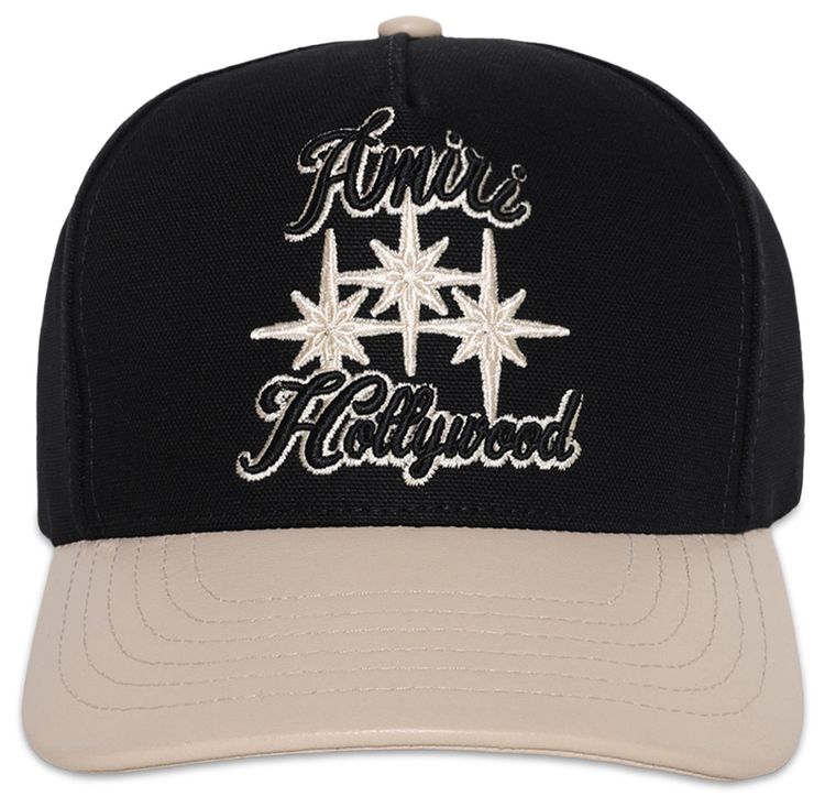 Amiri Three Star Varsity Hat Black