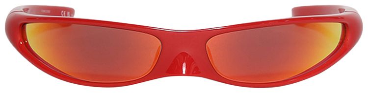 Balenciaga Shield Sunglasses Red