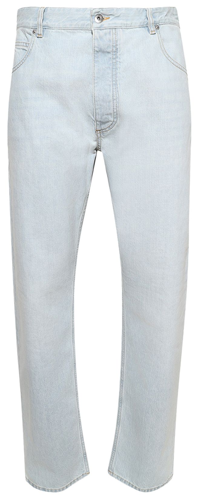 Bottega Veneta Extra Bleached Straight Jeans Light Blue