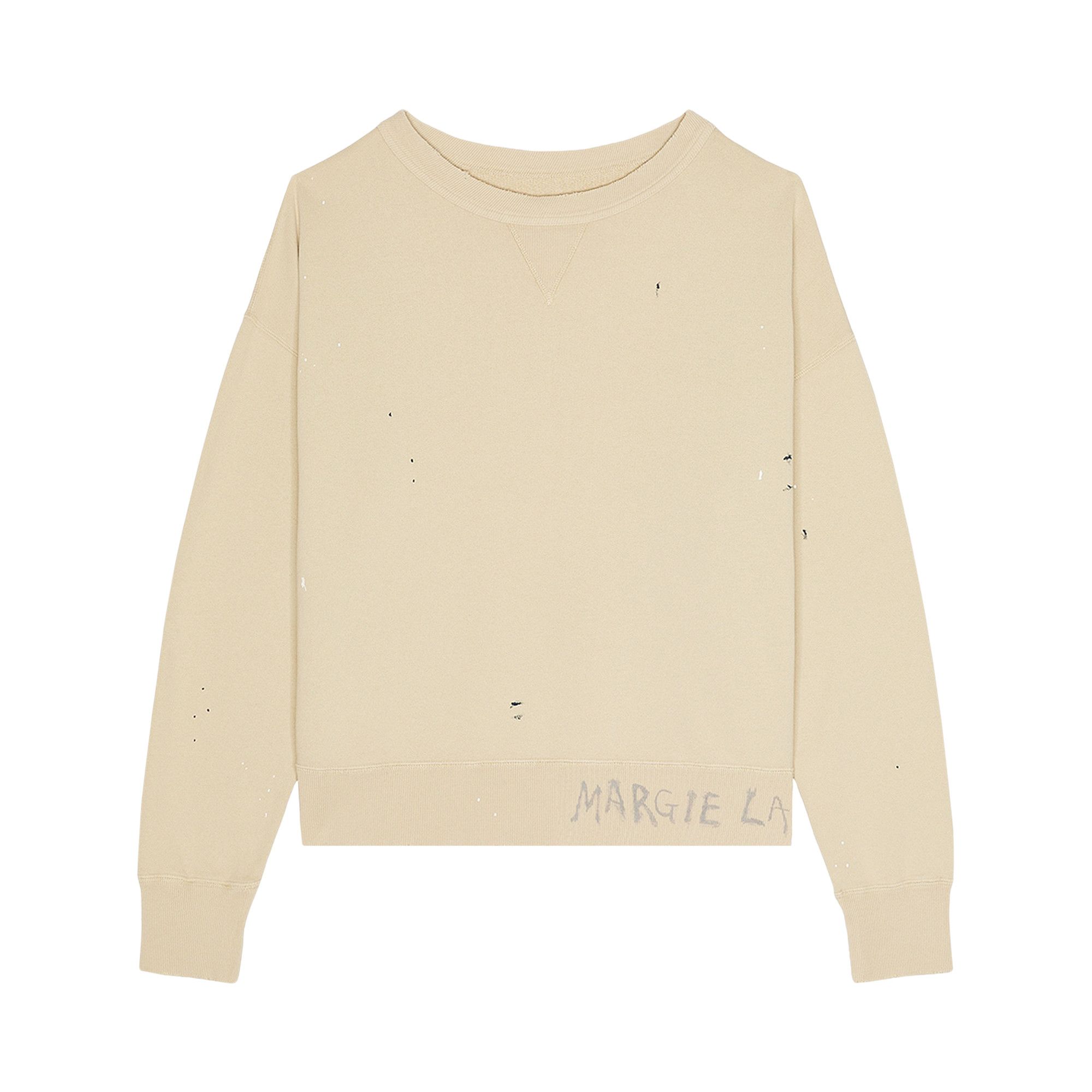 Tシャツ・カットソー MAISON MARGIELA Men Hoodies S50GU0237M25019112 Beige Buy Maison Margiela Sweatshirt 'Beige' - S50GU0237 M25019