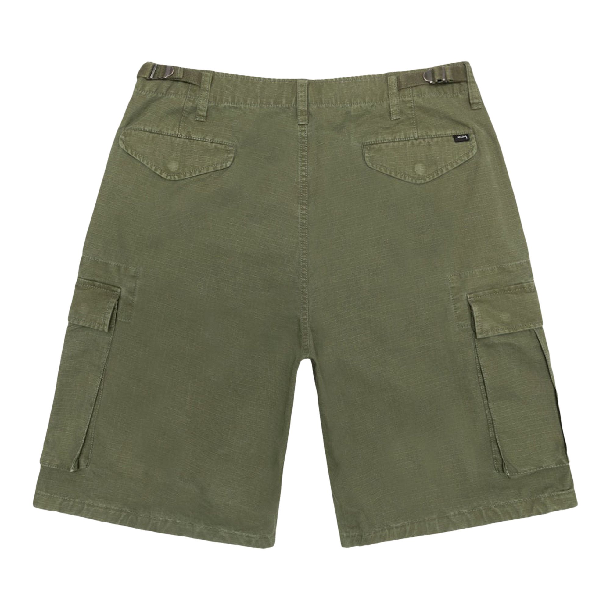Buy Stussy Cargo Short Ripstop 'Olive Green' - 1123 OLIV | GOAT