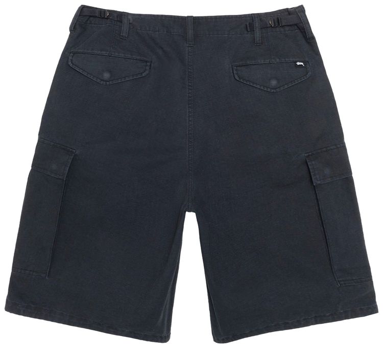 Stussy Cargo Short Ripstop Black