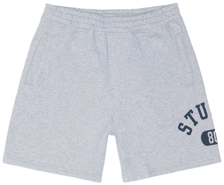 Stussy Varsity Fleece Short Grey Heather