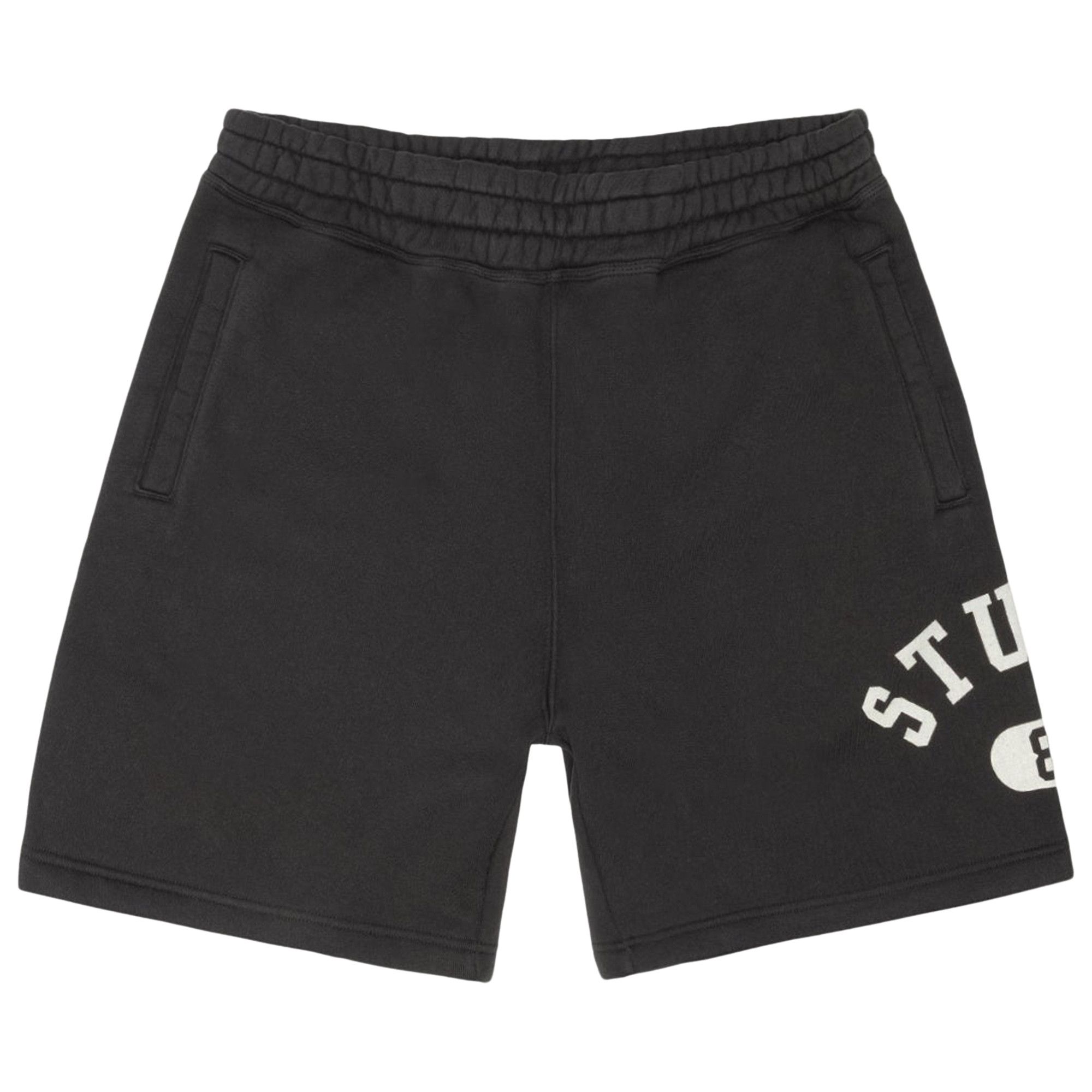 Buy Stussy Varsity Fleece Short 'Washed Black' - 112341 WASH