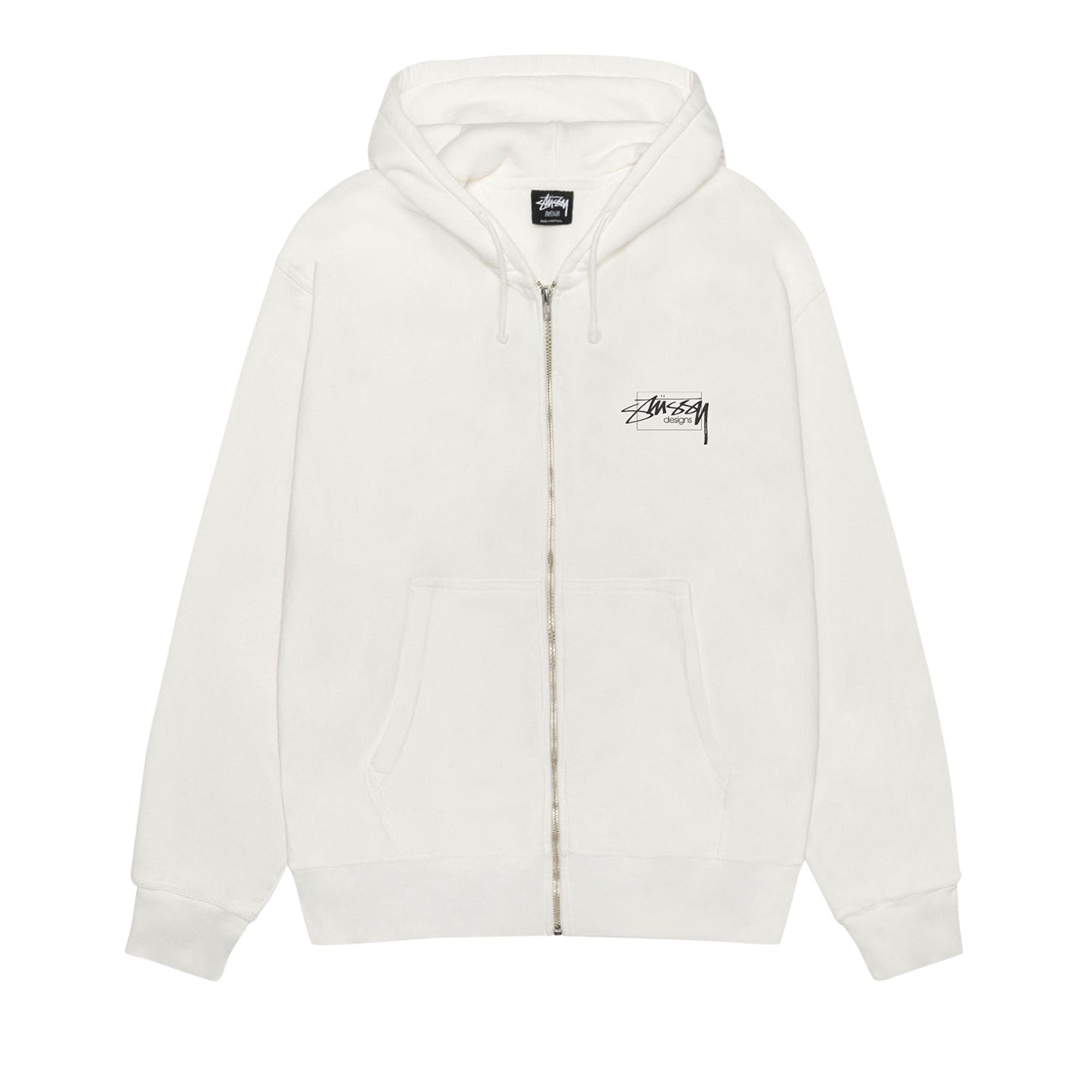 STUSSY シェルジャケット　ホワイト　Mサイズ Buy Stussy Modern Age Zip Hoodie Pigment Dyed 'Natural' - 1975079