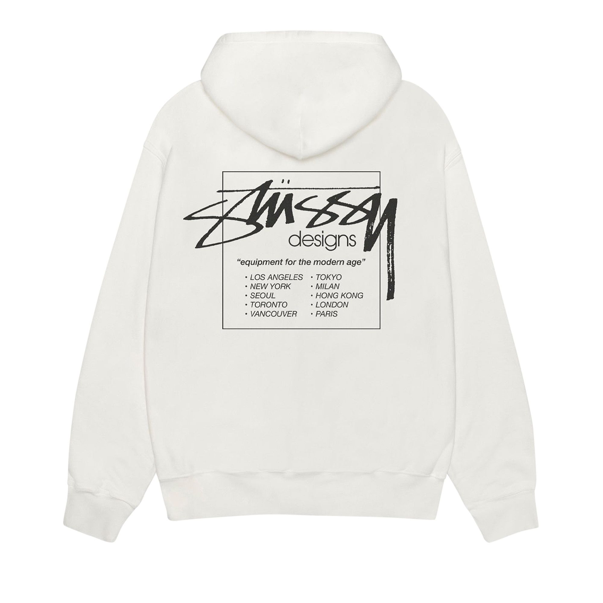 Buy Stussy Modern Age Zip Hoodie Pigment Dyed 'Natural' - 1975079