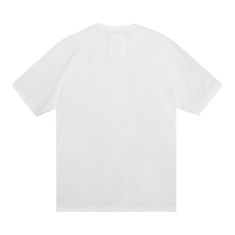 Stussy Garment Dyed Short Sleeve Tee White
