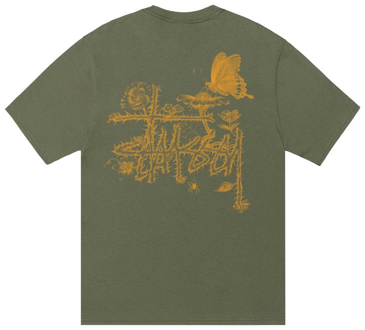 Stussy In Bloom Tee Olive